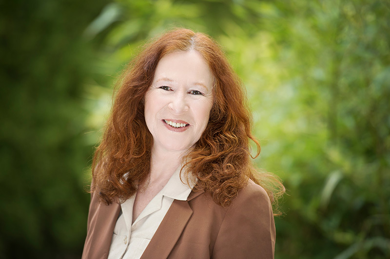 Pressesprecherin Annegret Laufer